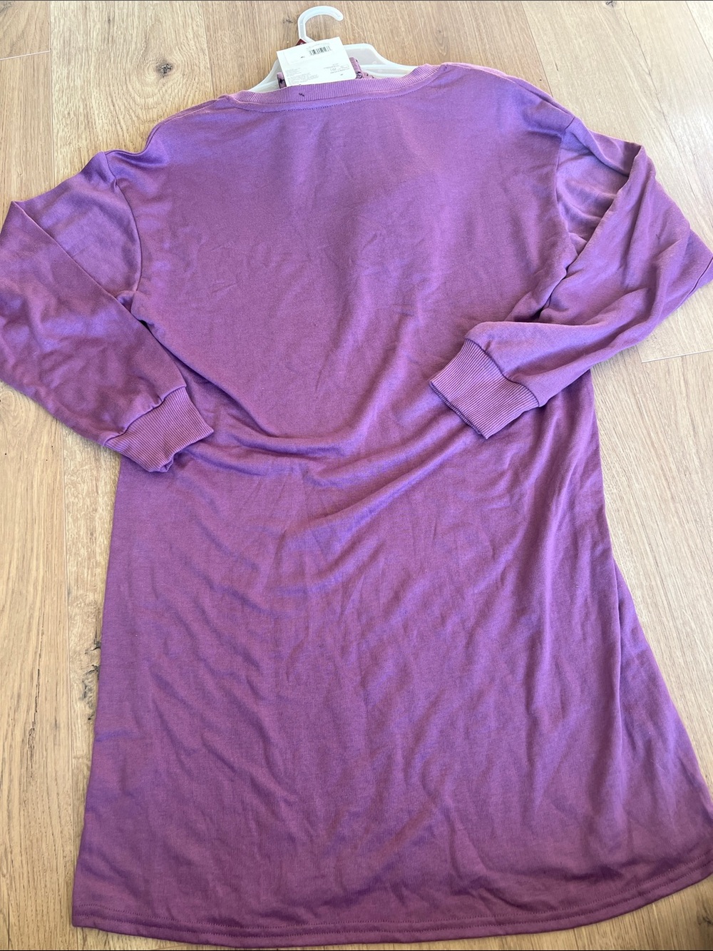 Purple Graphic 'Witch Way to the Wine' Women's Long Sleeve Top - Picture 2 of 3